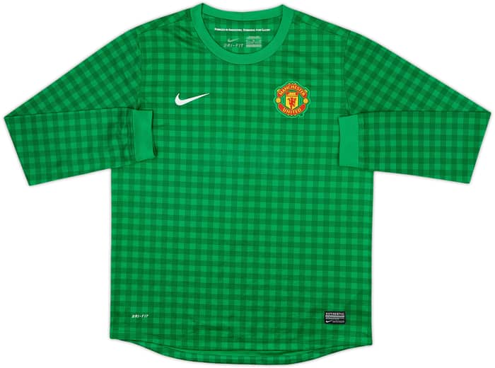 2012-13 Manchester United GK Shirt De Gea #1 - 4/10 - (XL.Boys)