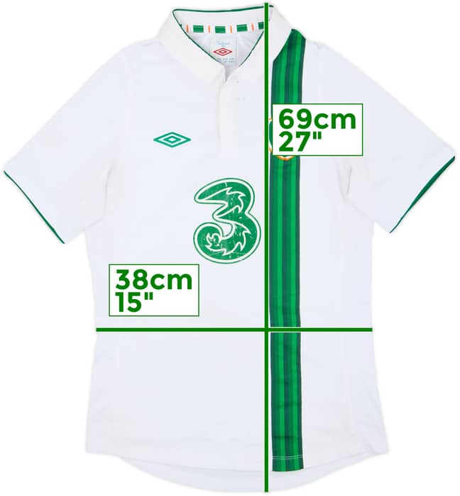 2012-13 Ireland Away Shirt - 5/10 - (XL.Boys)