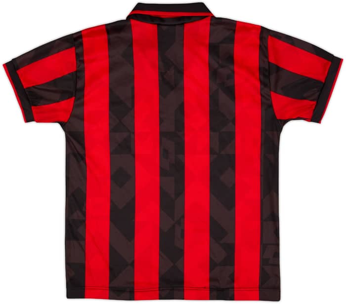 1993-94 AC Milan Home Shirt - 8/10 - (L.Boys)