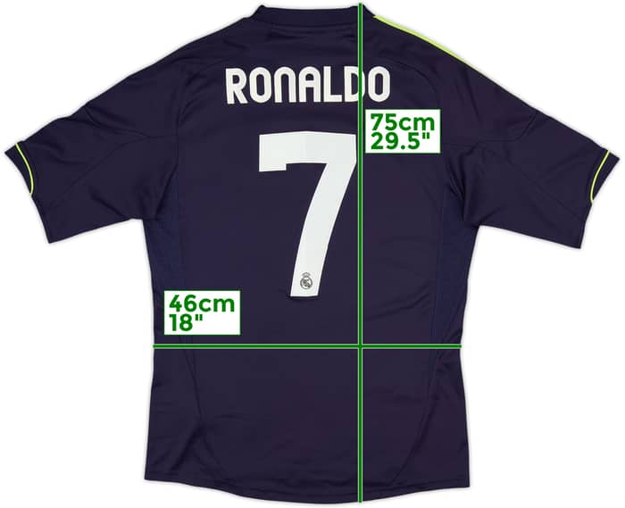 2012-13 Real Madrid Away Shirt Ronaldo #7 - 8/10 - (M)