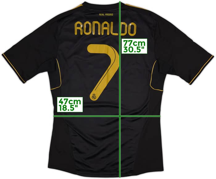 2011-12 Real Madrid Away Shirt Ronaldo #7 - 6/10 - (M)