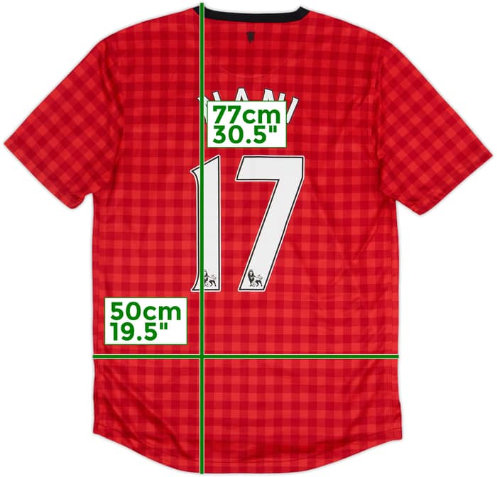 2012-13 Manchester United Home Shirt Nani #17 - 8/10 - (M)