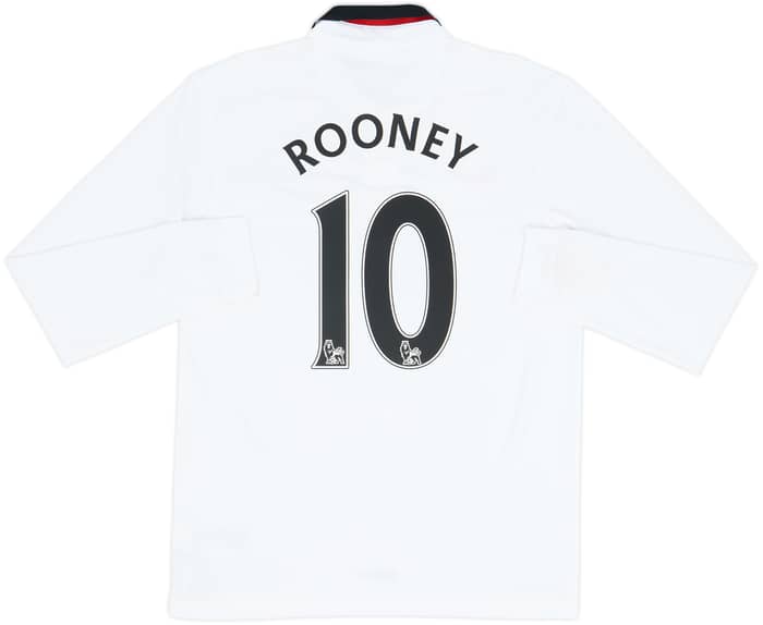 2014-15 Manchester United Away L/S Shirt Rooney #10 - 7/10 - (M)
