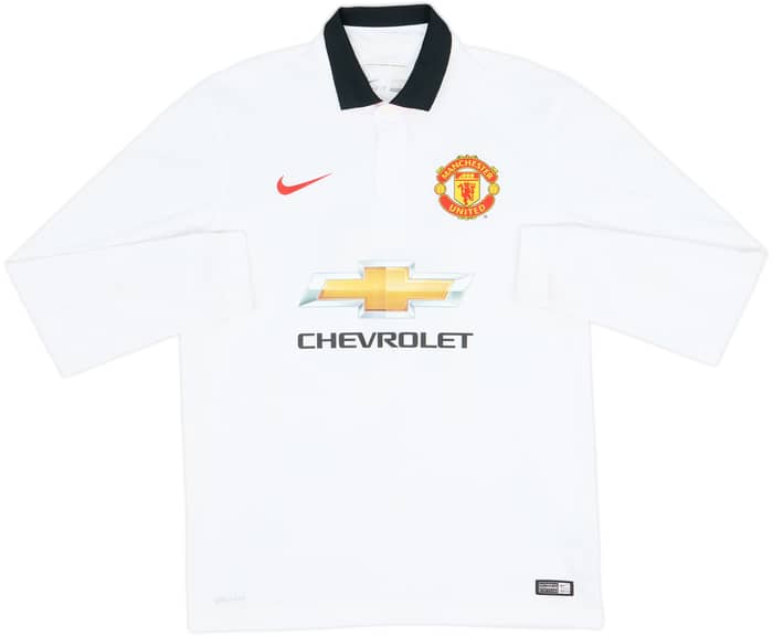 2014-15 Manchester United Away L/S Shirt Rooney #10 - 7/10 - (M)