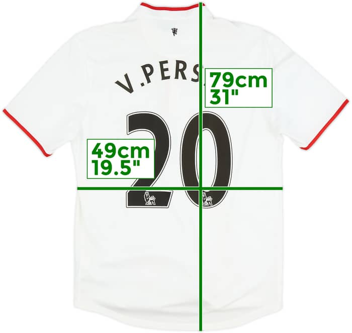 2012-14 Manchester United Away Shirt v.Persie #20 - 6/10 - (M)