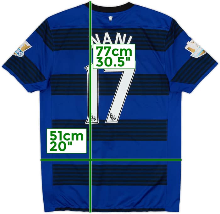 2011-13 Manchester United Away Shirt Nani #17 - 5/10 - (M)