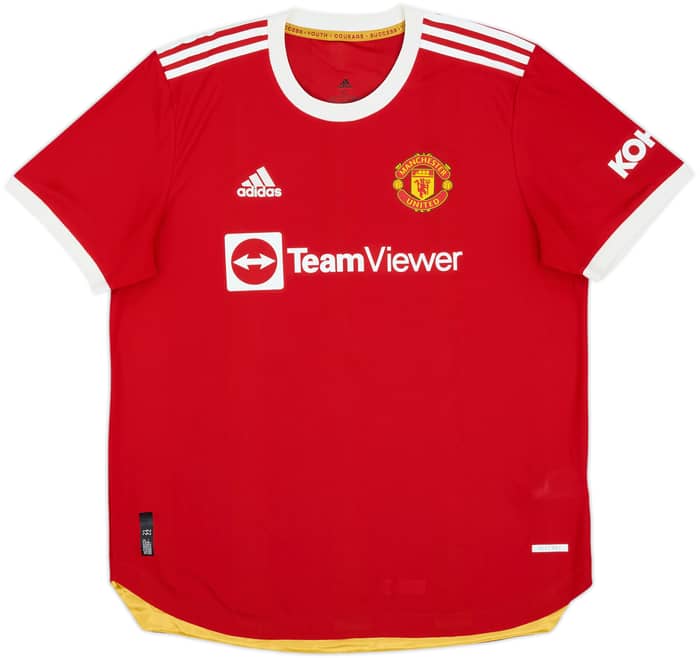 2021-22 Camiseta auténtica de local del Manchester United Sancho #25 - 10/10 - (XL)