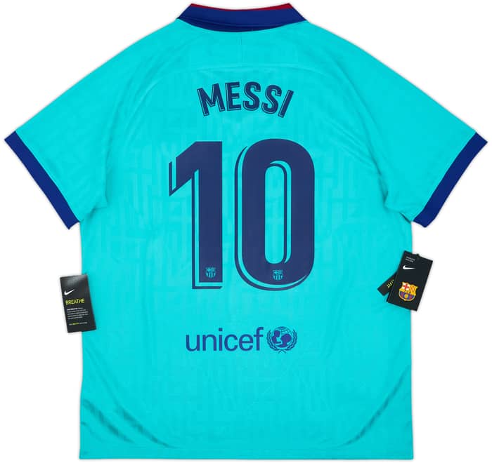 2019-20 Barcelona Third CL Shirt Messi #10 (XL)