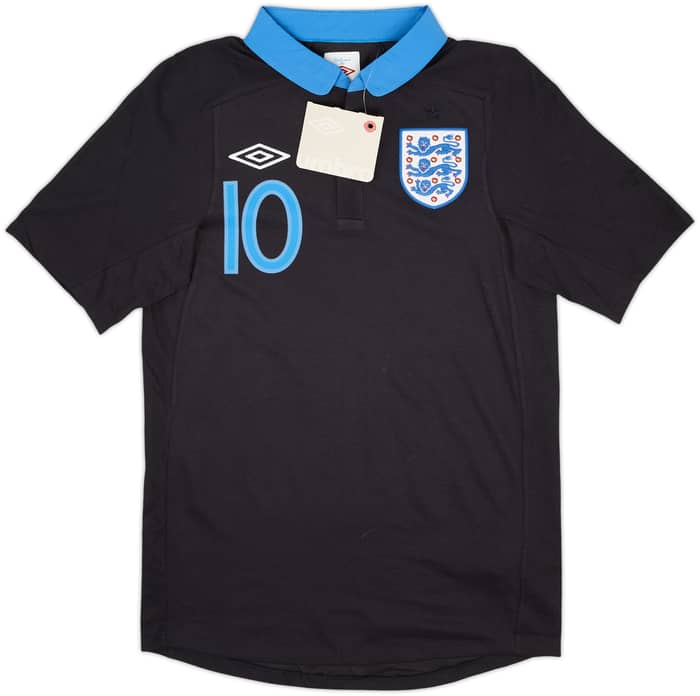 2011-12 England Away Shirt Rooney #10 (S)