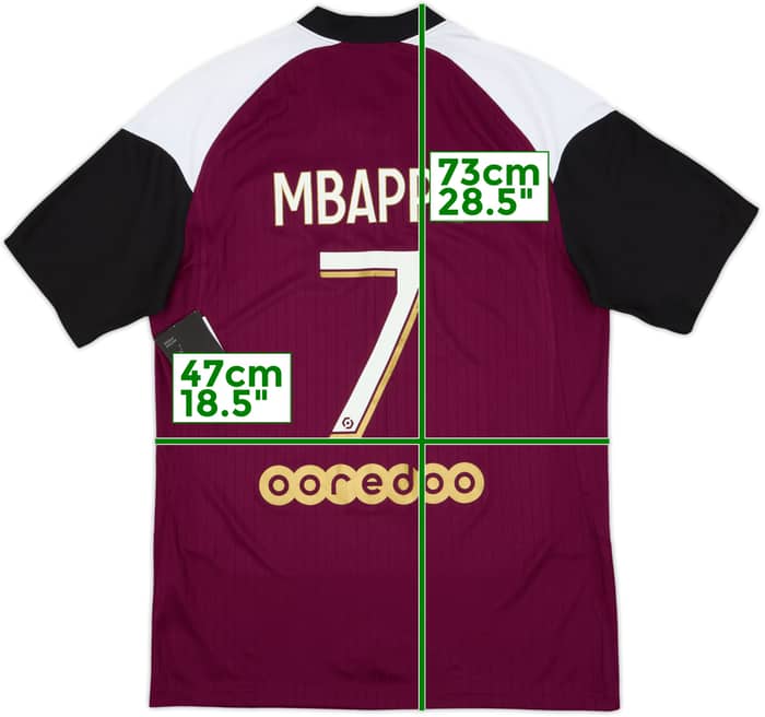 2020-21 Paris Saint-Germain Third Shirt Mbappe #7 (M)