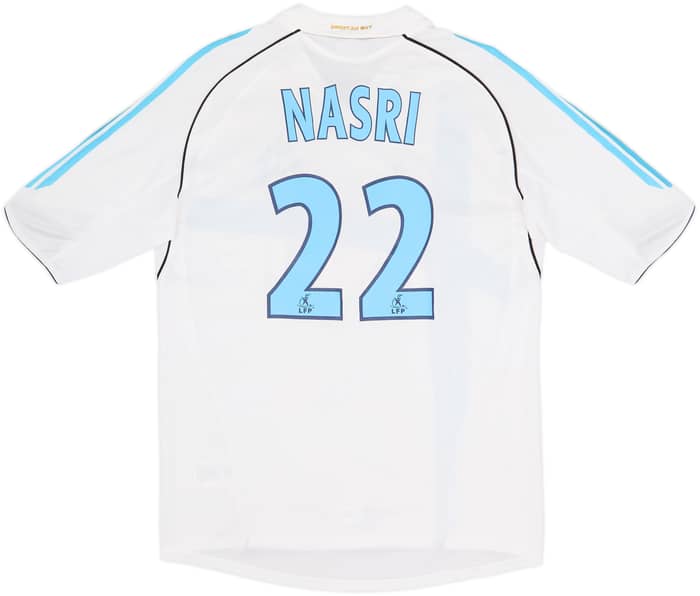 2005-06 Olympique Marseille Home Shirt Nasri #22 - 7/10 - (M)