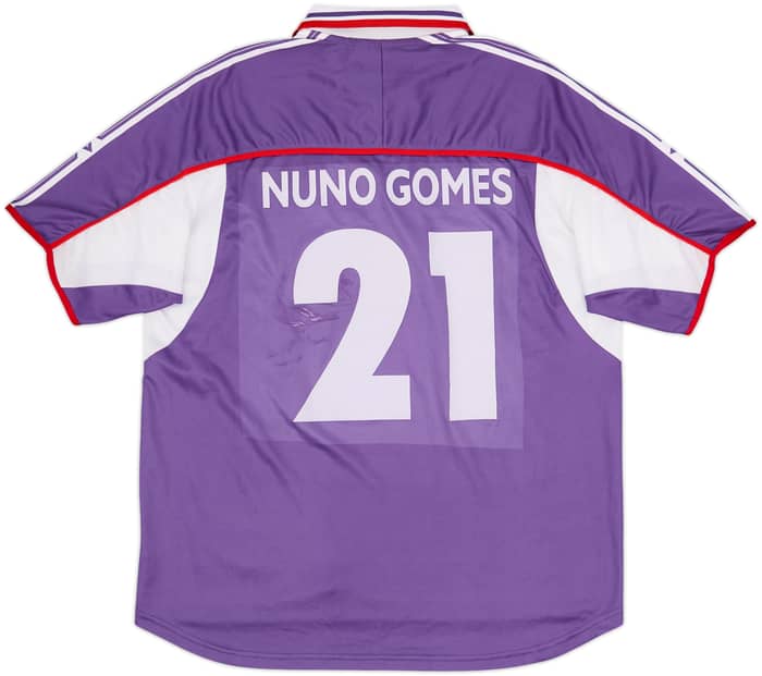 2001-02 Fiorentina Home Shirt Nuno Gomes #21 - 5/10 - (XL)