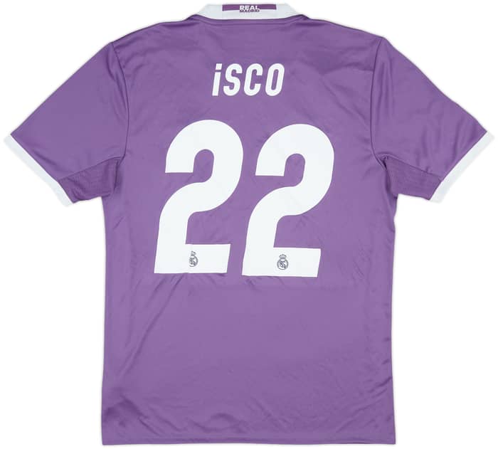 2016-17 Real Madrid Away Shirt Isco #22 (S)