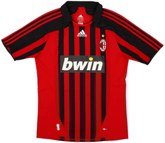 2007-08 AC Milan Home Shirt Ronaldo #99 - 9/10 - (M)
