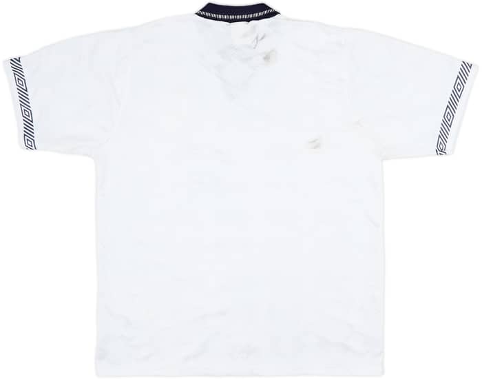 1990-92 England Home Shirt - 5/10 - (XXL)