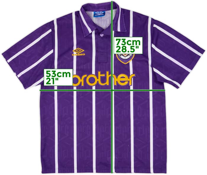 1993-94 Manchester City Away Shirt - 8/10 - (L)
