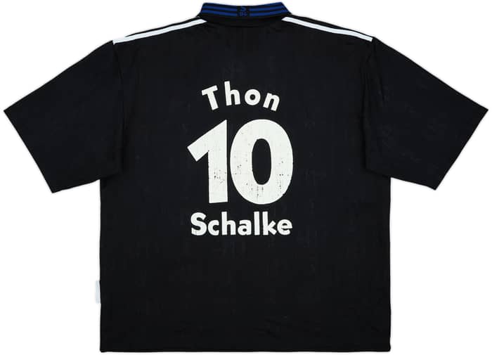 1997-98 Schalke Away Shirt Thon #10 - 6/10 - (XXL)