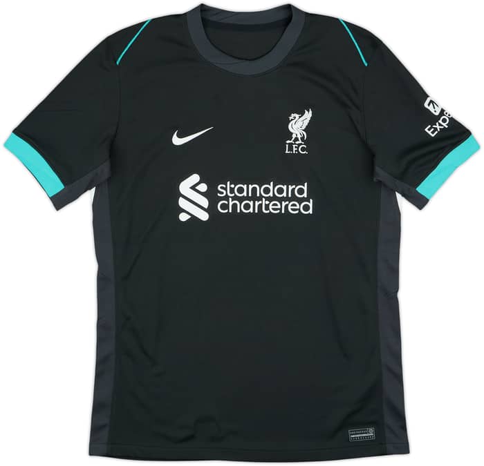 2024-25 Liverpool Away Shirt M.Salah #11 - 10/10 - (XL.Boys)