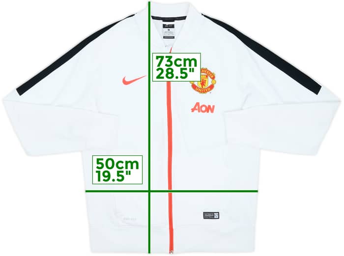 2015-16 Manchester United Nike Track Jacket - 7/10 - (M)