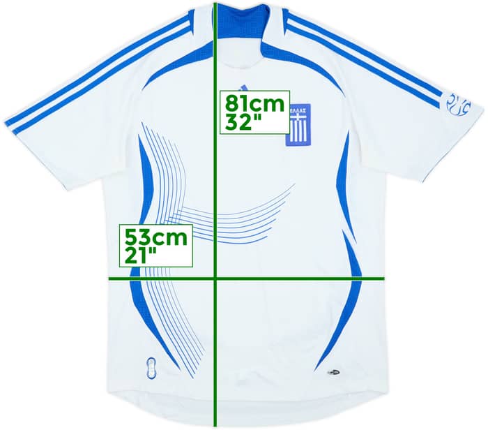 2006-08 Greece Away Shirt - 7/10 - (M)