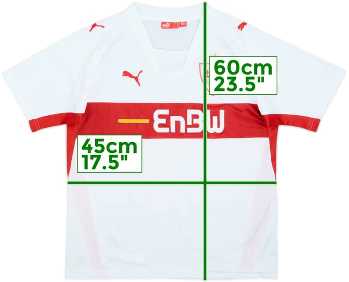 2007-08 Stuttgart Home Shirt - 7/10 - (L.Boys)