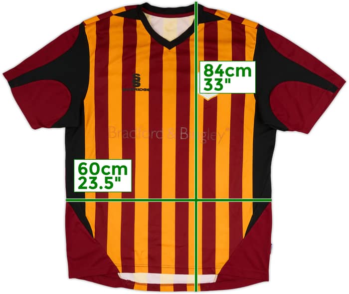 2008-09 Bradford City Home Shirt - 4/10 - (XL)
