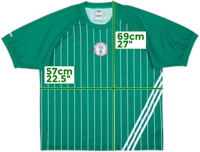 2006 Nigeria adidas '2006 World Cup' Shirt - 9/10 - (L)
