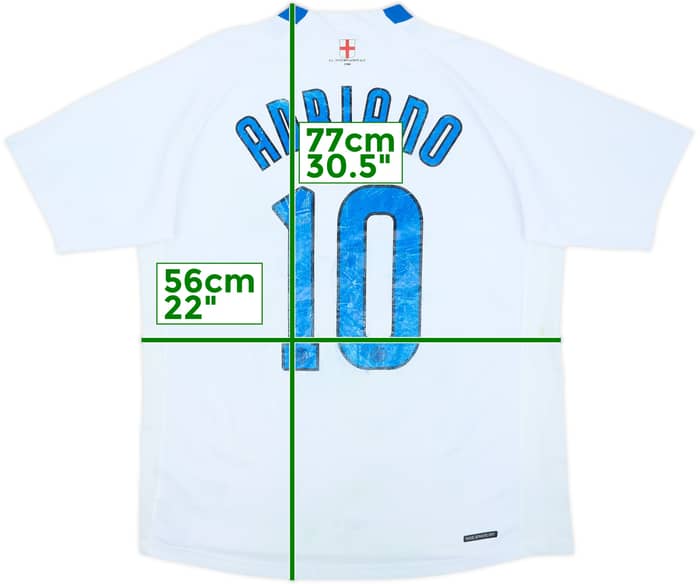 2006-07 Inter Milan Away Shirt Adriano #10 - 4/10 - (L)