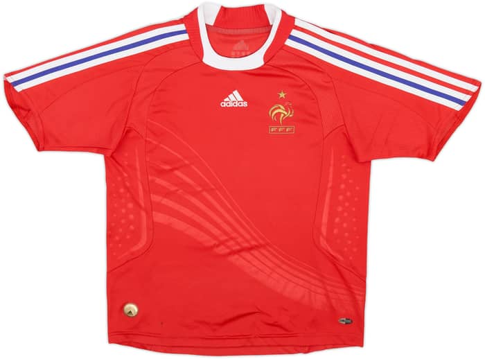 2007-08 France Away Shirt - 8/10 - (S.Boys)