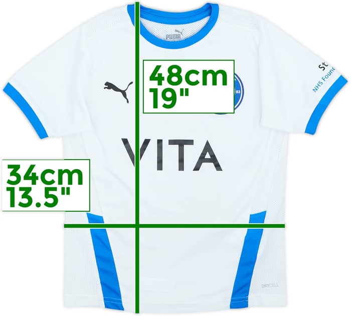 2020-21 Stockport Away Shirt - 7/10 - (S.Boys)