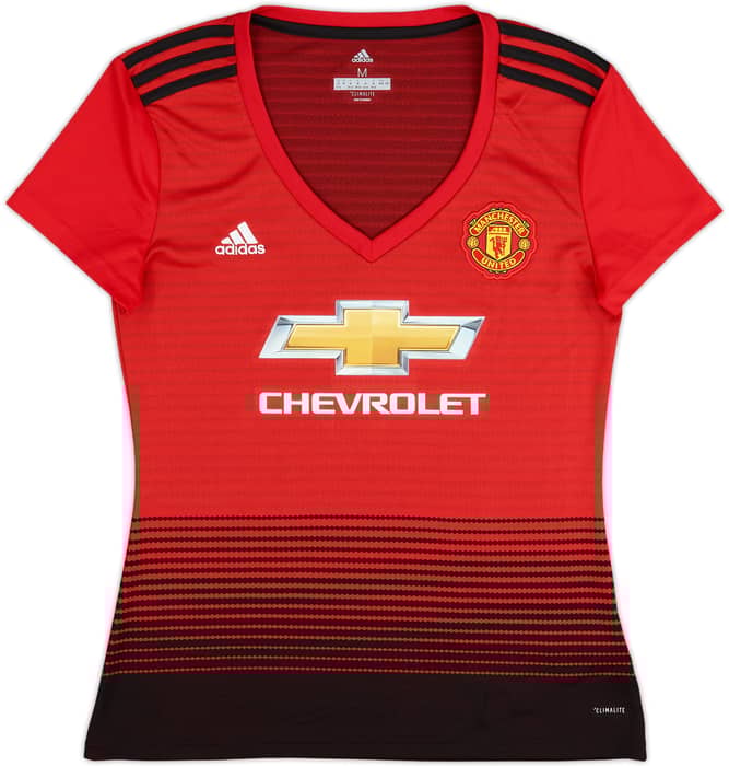 2018-19 Manchester United Home Shirt - 10/10 - (Women's M)