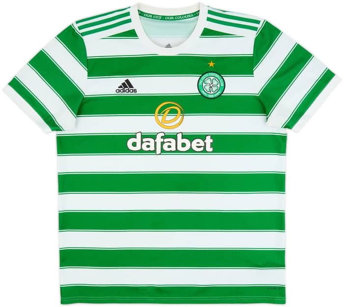2021-22 Celtic Home Shirt - 9/10 - (XL)