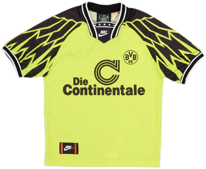 1994-95 Borussia Dortmund Home Shirt - 8/10 - (L.Boys)