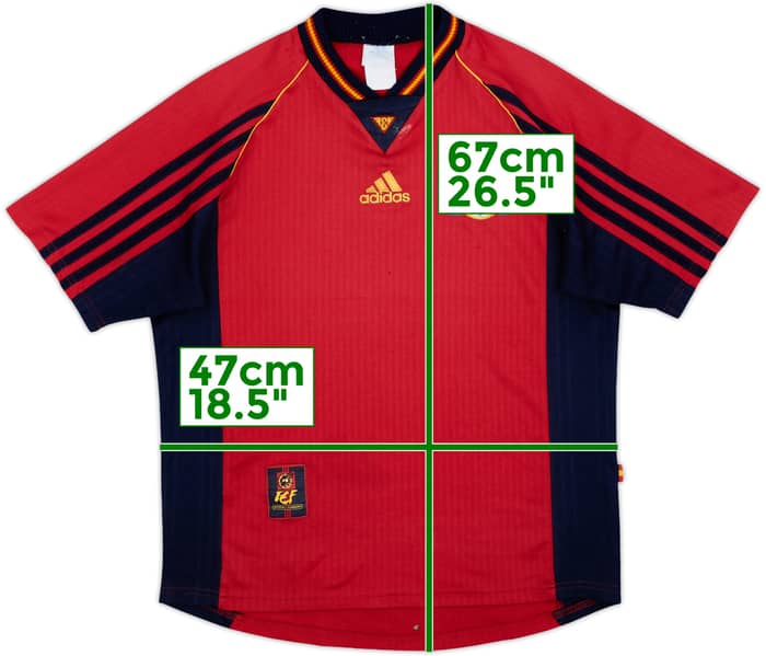 1998-99 Spain Home Shirt - 6/10 - (Y)