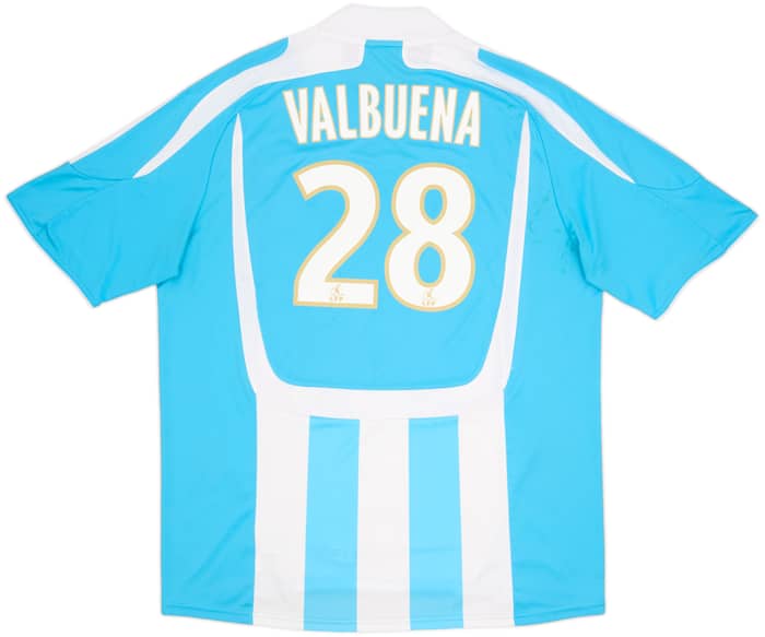 2007-08 Olympique Marseille Away Shirt Valbuena #28 - 5/10 - (XL)