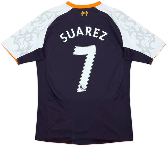 2012-13 Liverpool Third Shirt Suarez #7 - 7/10 - (S)