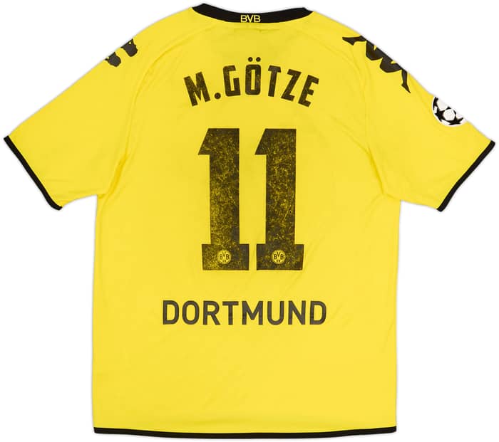 2011-12 Borussia Dortmund European Home Shirt M.Gotze #11 - 4/10 - (L)