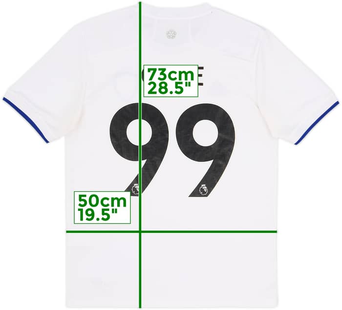 2020-21 Leeds United Home Shirt Cole #9 - 6/10 - (M)