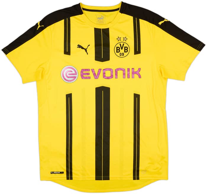2016-17 Borussia Dortmund Home Shirt - 8/10 - (XL)