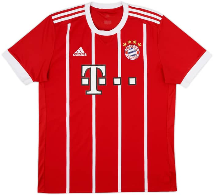 2017-18 Bayern Munich Home Shirt Lewandowski #9 - 5/10 - (L)