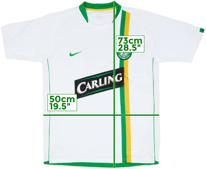 2006-08 Celtic European Shirt - 4/10 - (M)