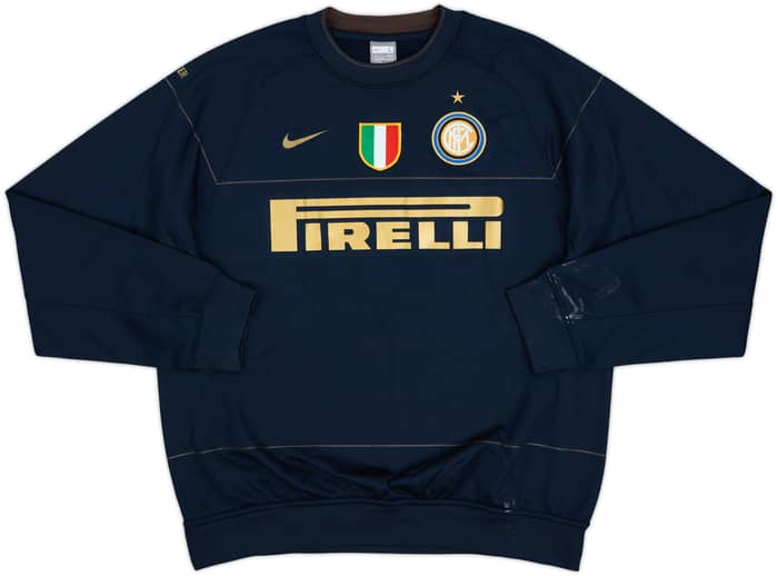 2008-09 Inter Milan Nike Sweat Top - 4/10 - (L)