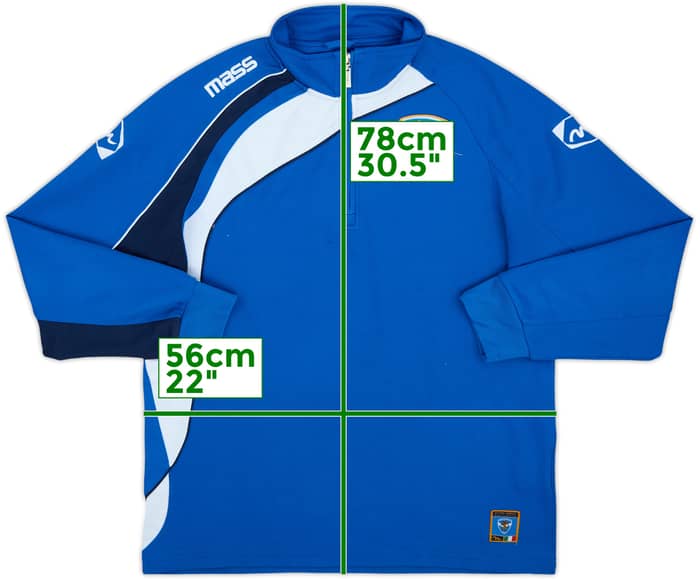 2010-11 Brescia Mass 1/4 Zip Drill Top - 6/10 - (L)