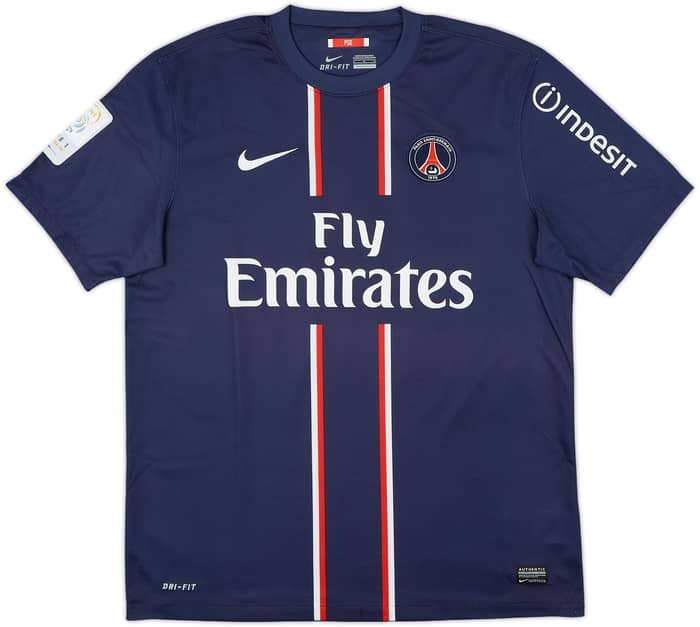 Camiseta de local del Paris Saint-Germain 2012-13 T.Silva #2 - 5/10 - (L)