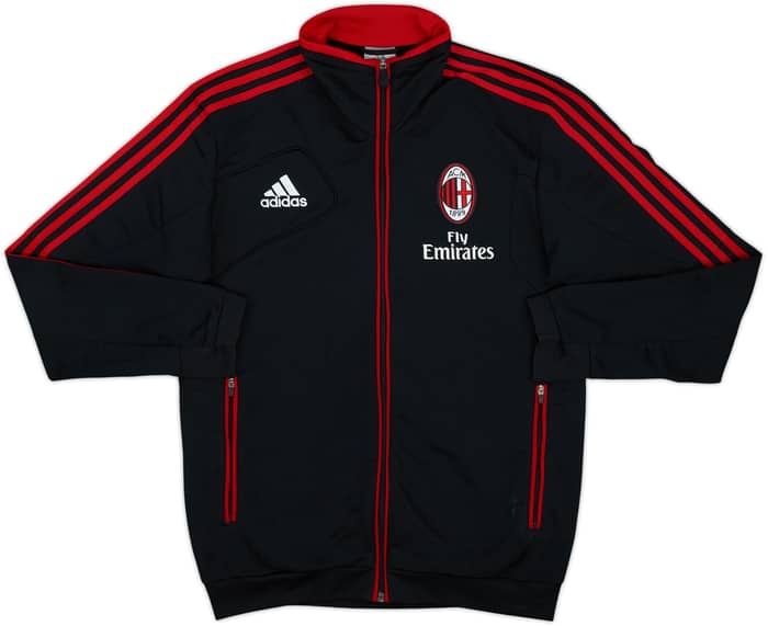 2012-13 AC Milan adidas Track Jacket - 8/10 - (S)