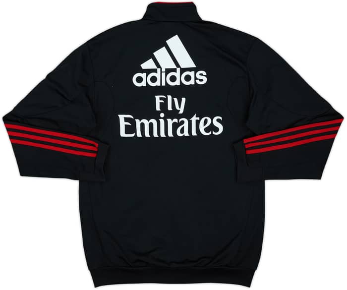2012-13 AC Milan adidas Track Jacket - 8/10 - (S)