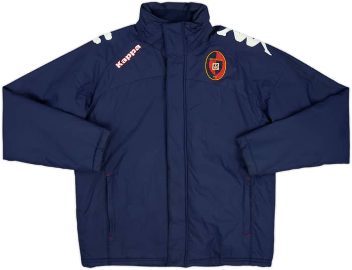 2013-14 Cagliari Kappa Padded Bench Coat - 4/10 - (M)