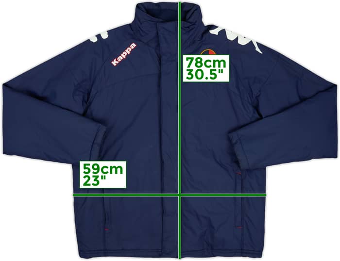 2013-14 Cagliari Kappa Padded Bench Coat - 4/10 - (M)