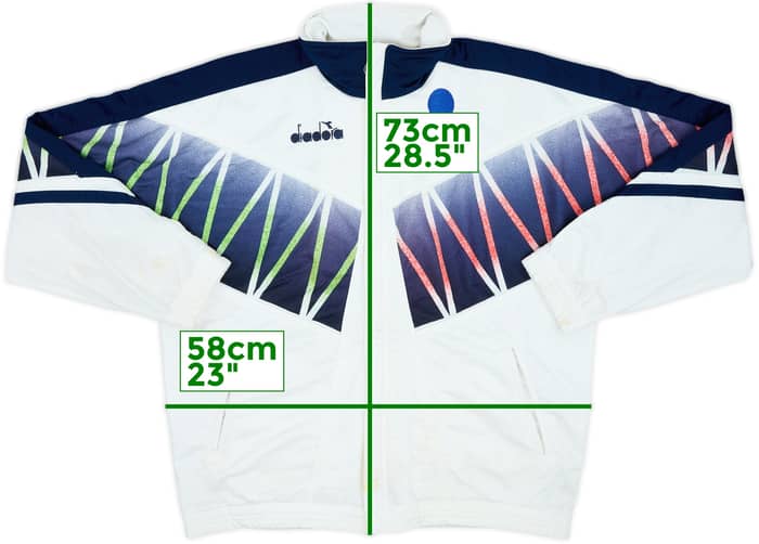 1994 Italy Diadora Track Jacket - 4/10 - (L)