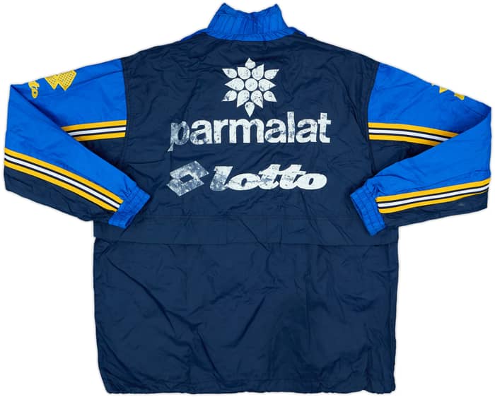 1998-99 Parma Lotto Hooded Rain Jacket - 5/10 - (S)